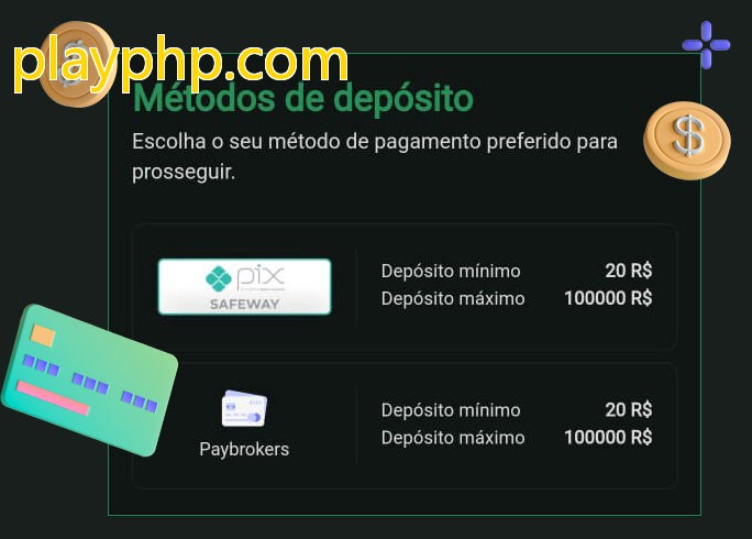 O cassino playphp.combet oferece uma grande variedade de métodos de pagamento