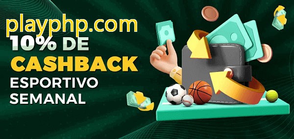 10% de bônus de cashback na playphp.com